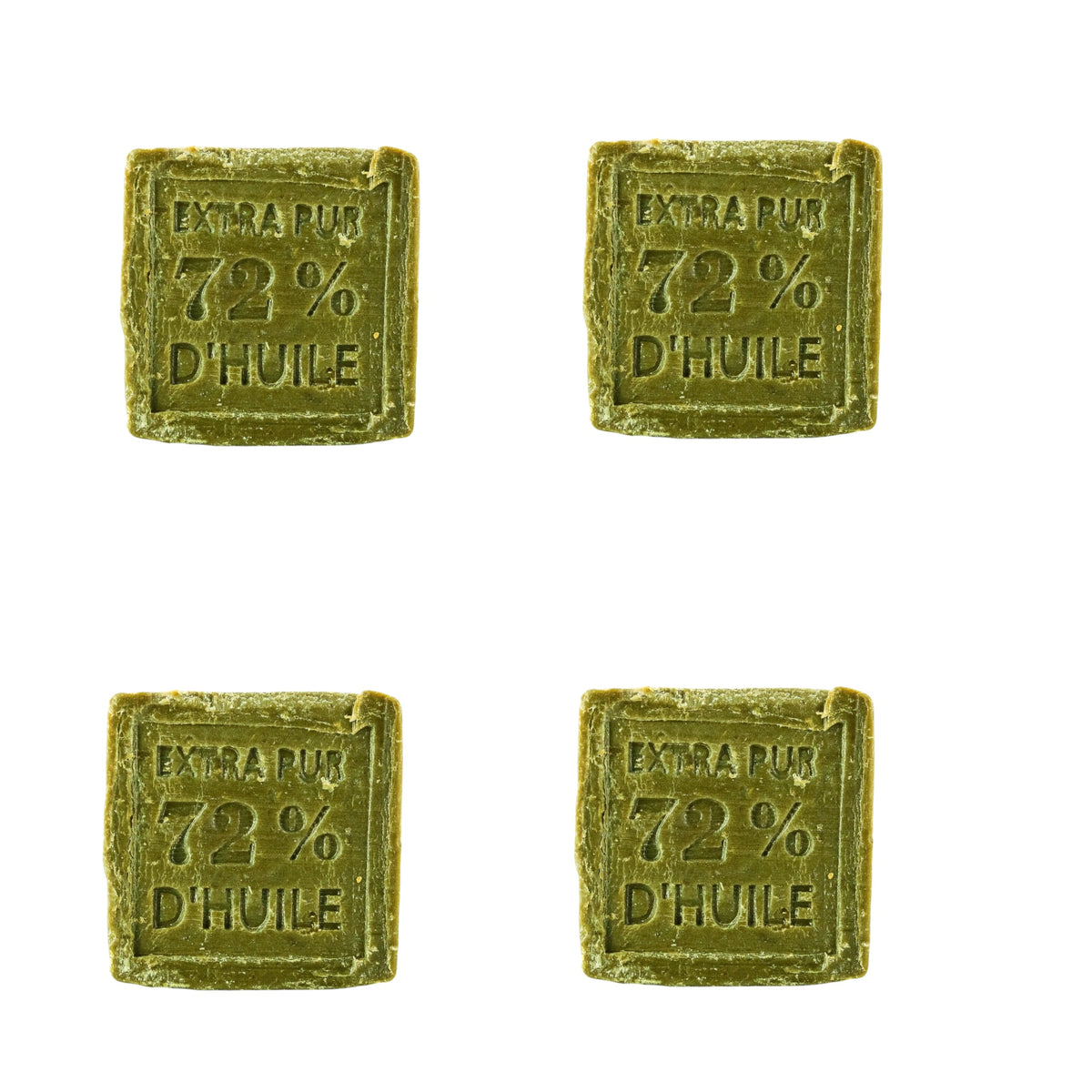 4 PACK - 300g Marseille Soap Cube with Olive Oil 72% 4 CUBES special