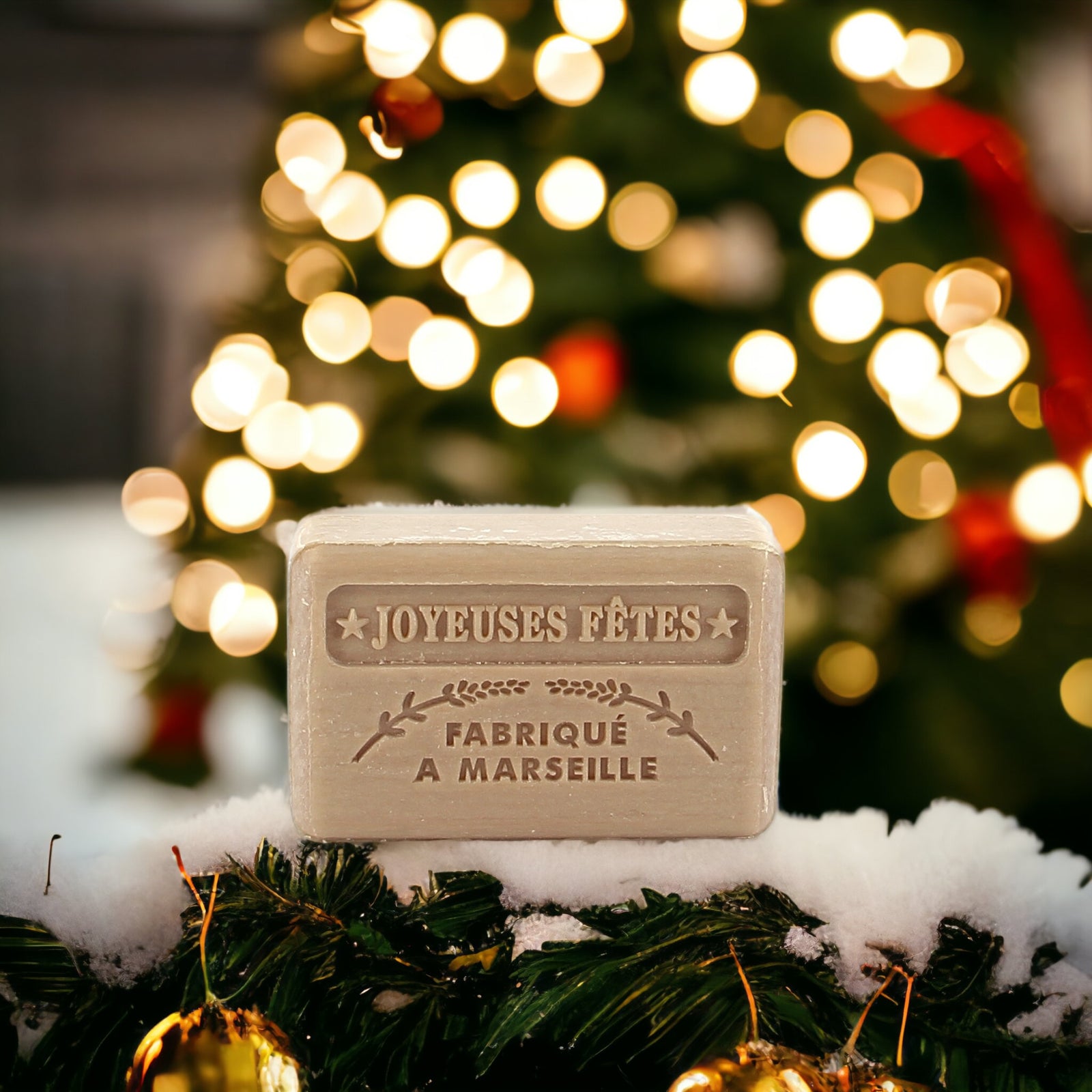 Christmas gold body soap 