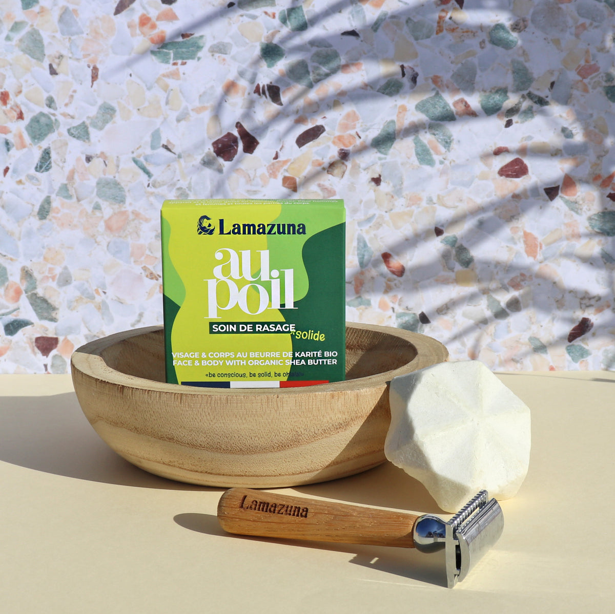 Lamazuna Solid Shaving Bar
