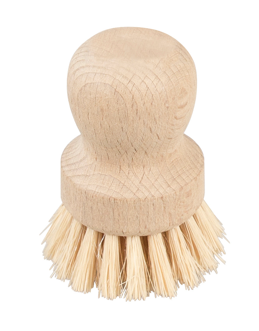 Wooden sustainable pot clean brush