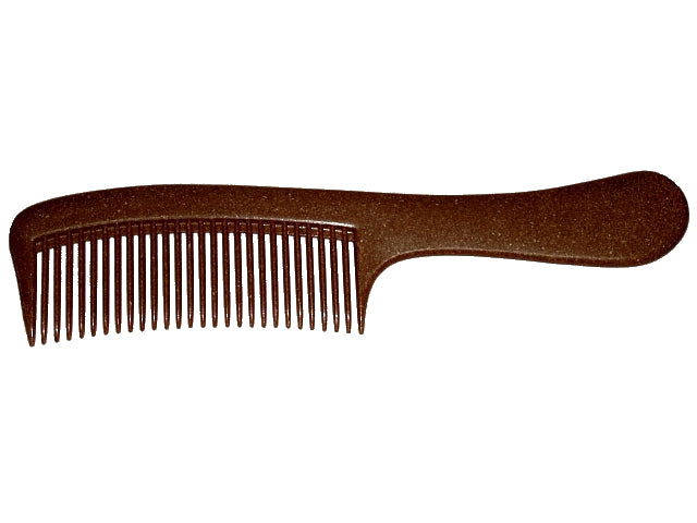 Liquid wood comb with handle biodegradable