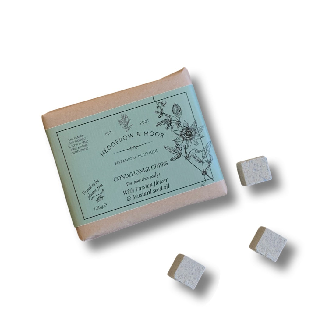 Conditioner Cubes for Sensitive Scalp