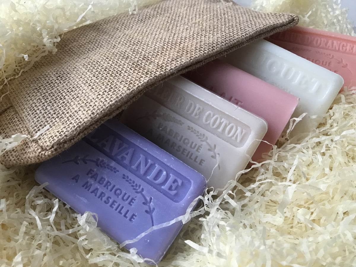 french soap gift set