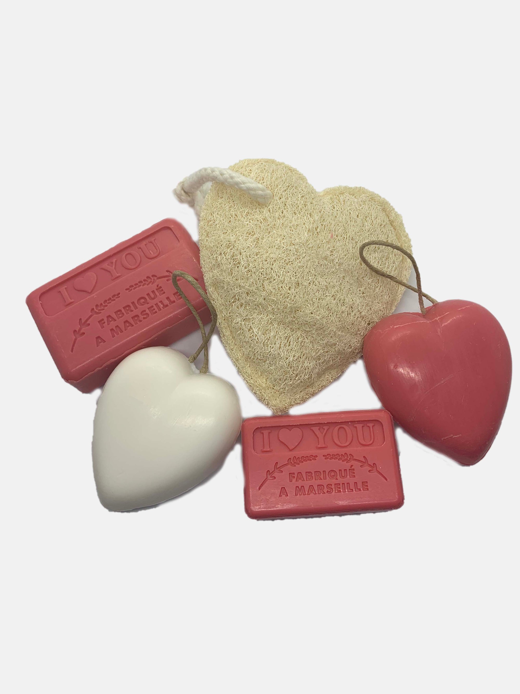 Valentines gift set french natural soap