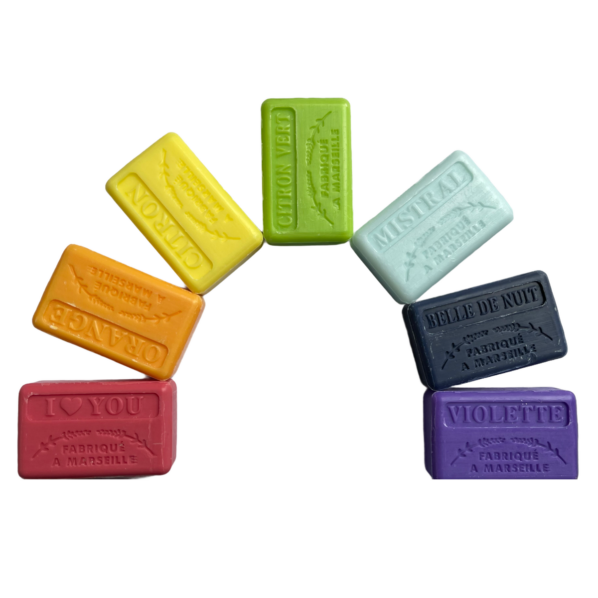 7 French Soaps Rainbow PRIDE GIft Box