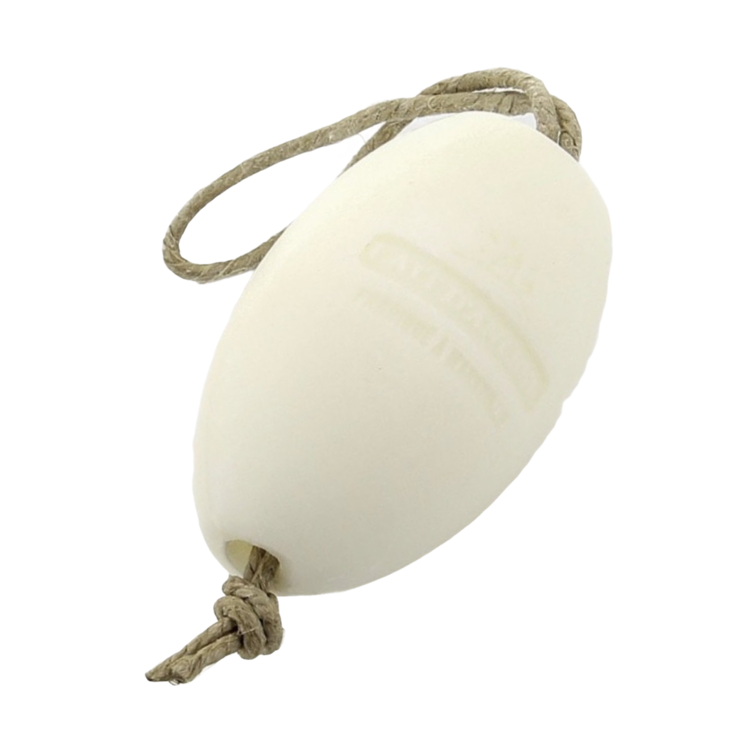 milk soap on a rope