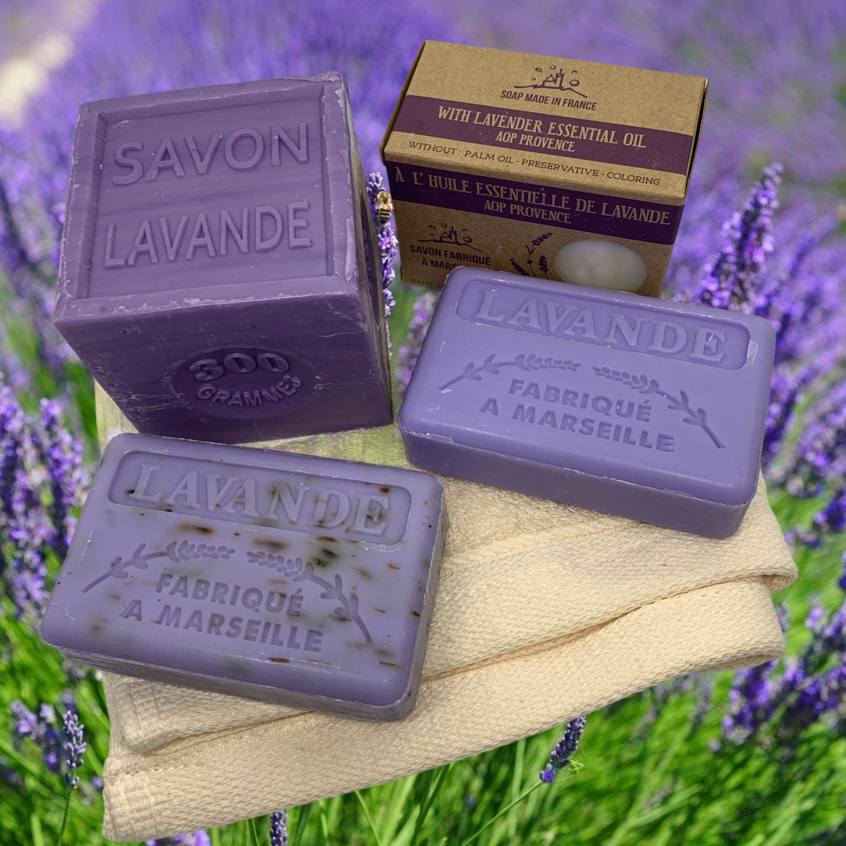 provence lavender soap gift set