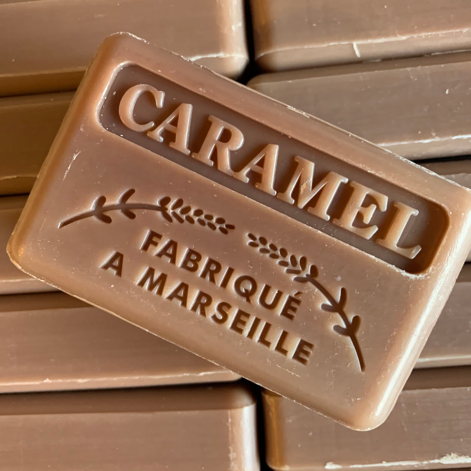 125G Savon De Marseille Caramel French Soap