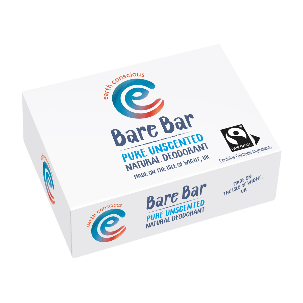 New Earth Conscious Solid Deodorant Bare Bar Unscented