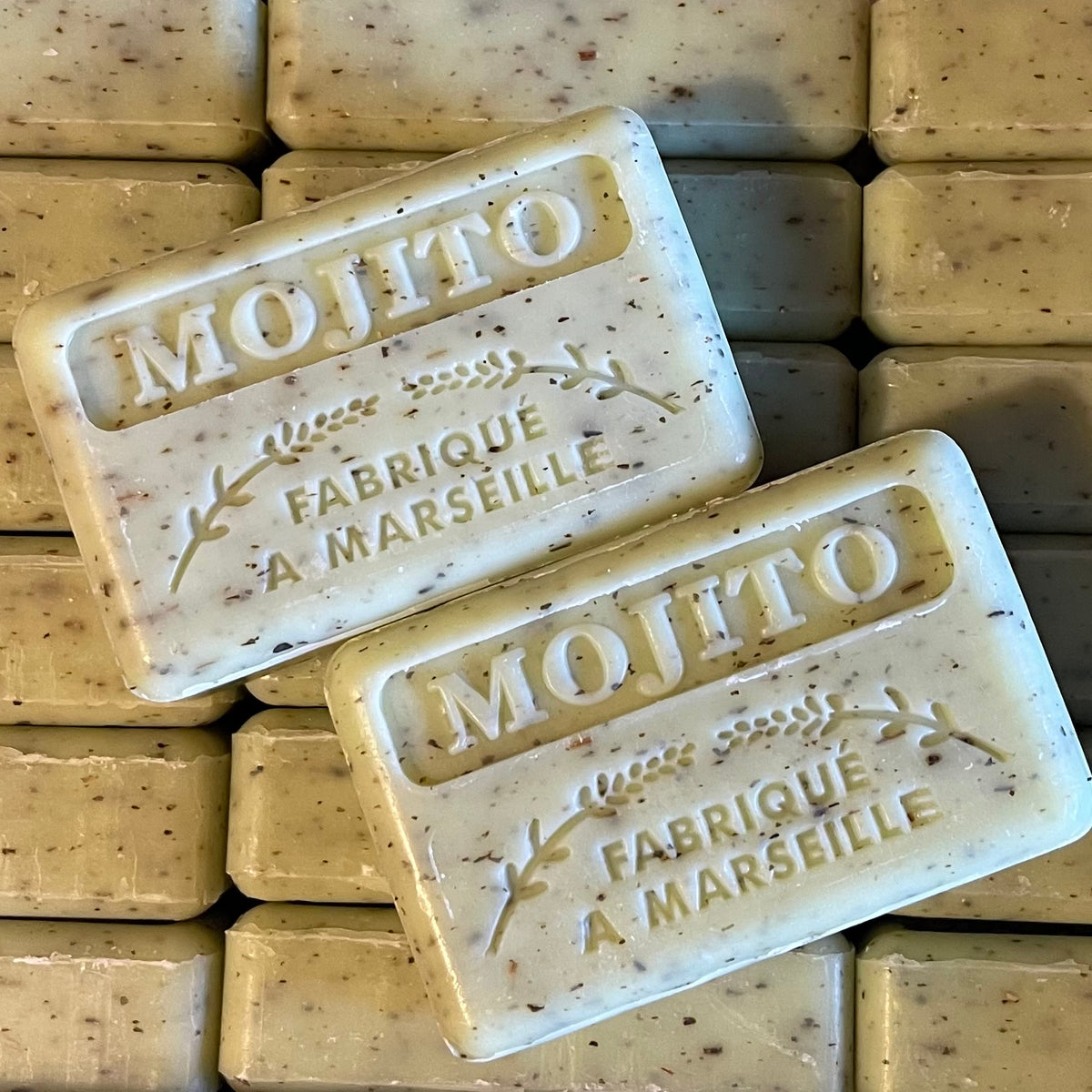125G Savon De Marseille Mojito Exfoliator French Soap