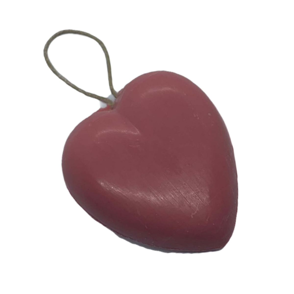 red heart soap
