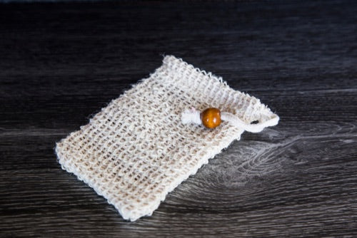 Premium Sisal Soap Bag a great accessory for any solid cosmetic
