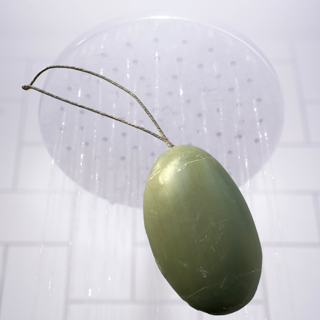 eucalyptus soap on a rope