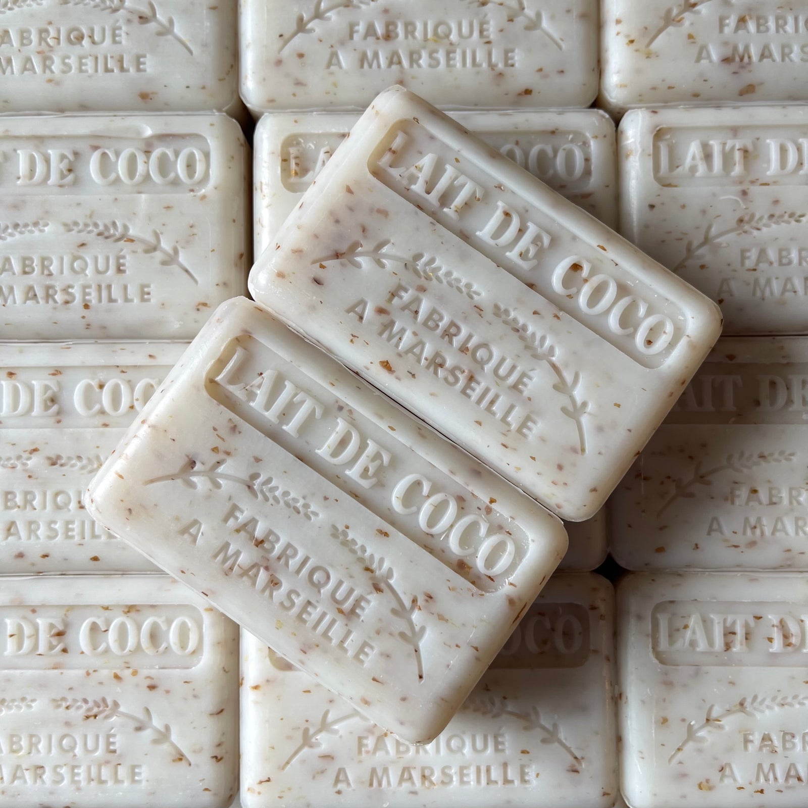 lait de coco coconut milk exfoliating soap