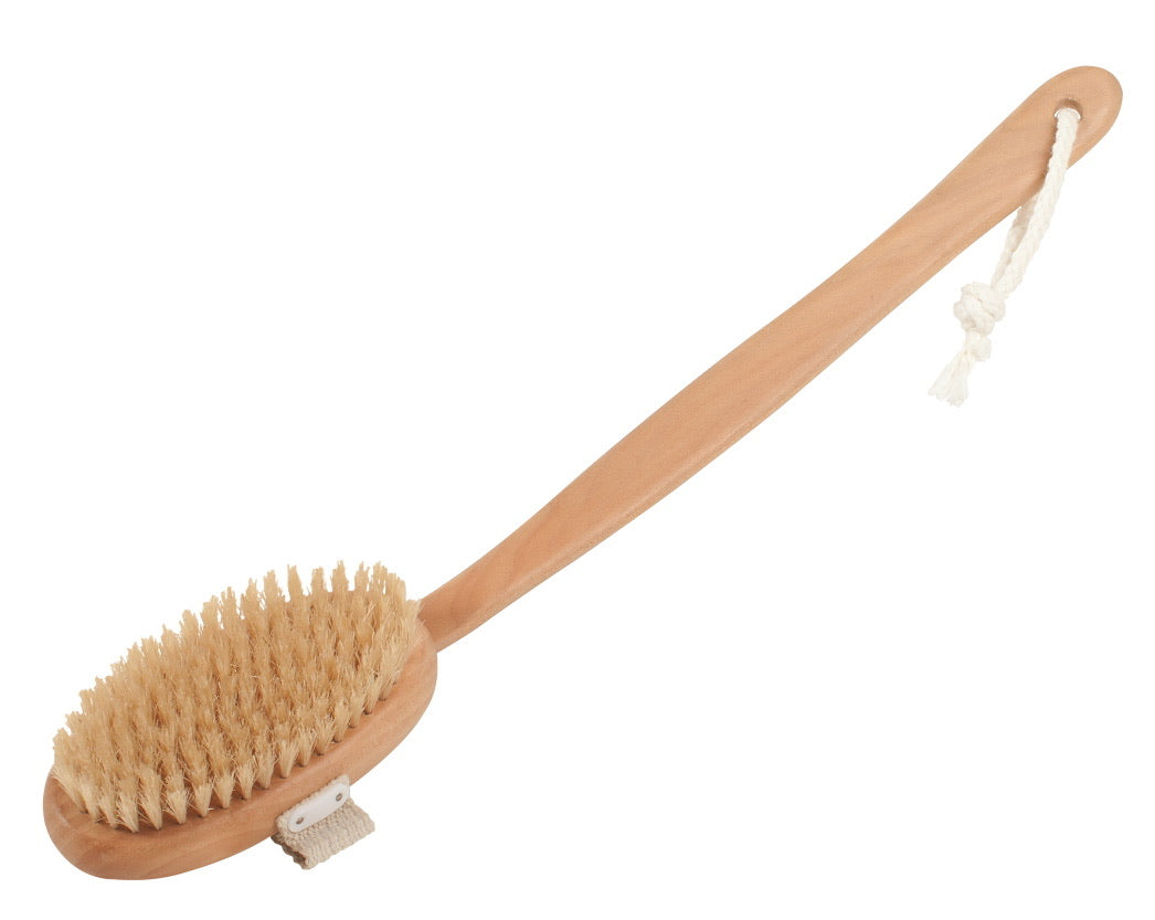 long handle bath brush with detachable head