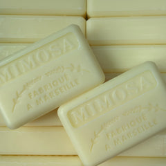Savon De Marseille Végétal 125g - Parfum Mimosa - 100% Huiles Végétales - Neuf - Fabriqué En France