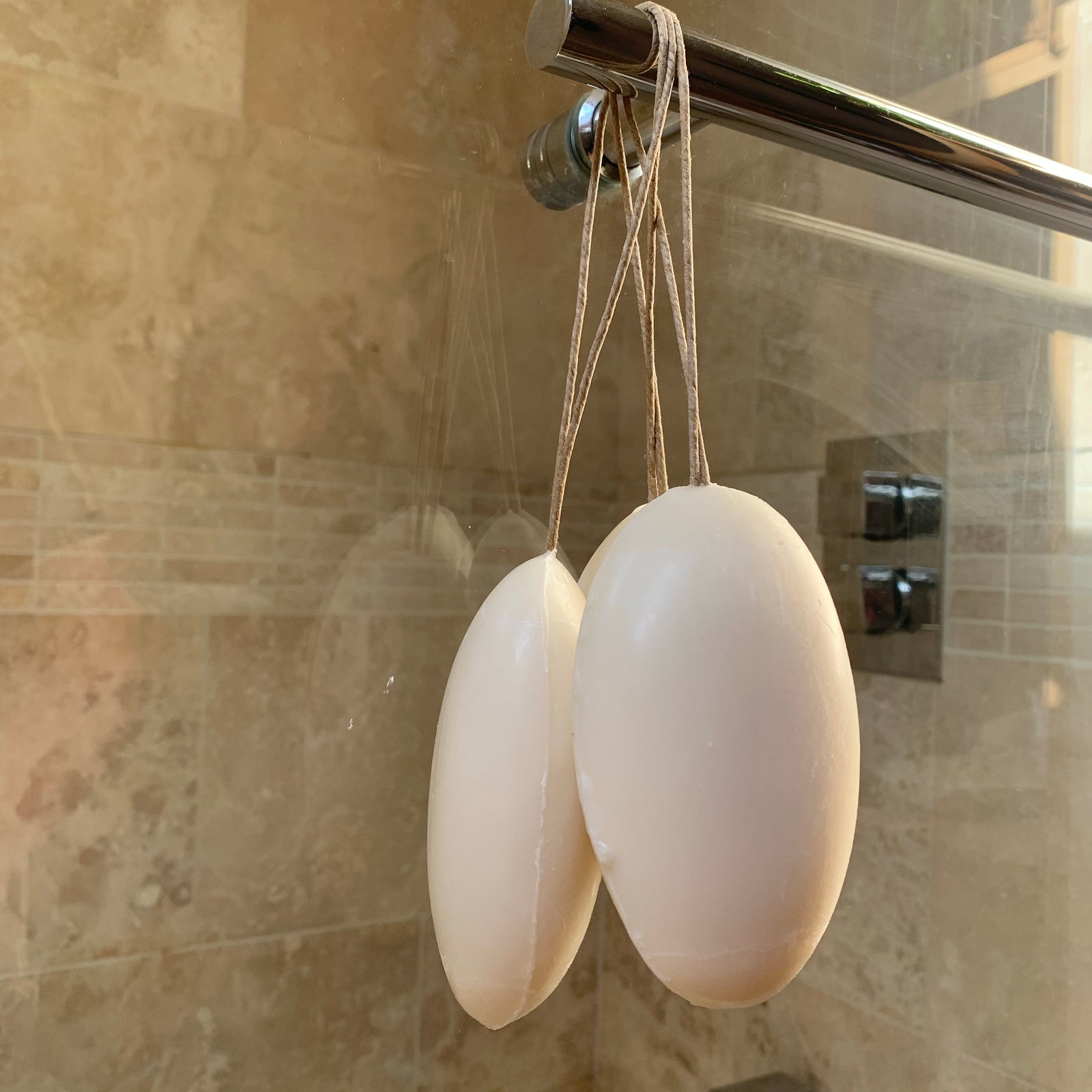 tea tree soap on a rope