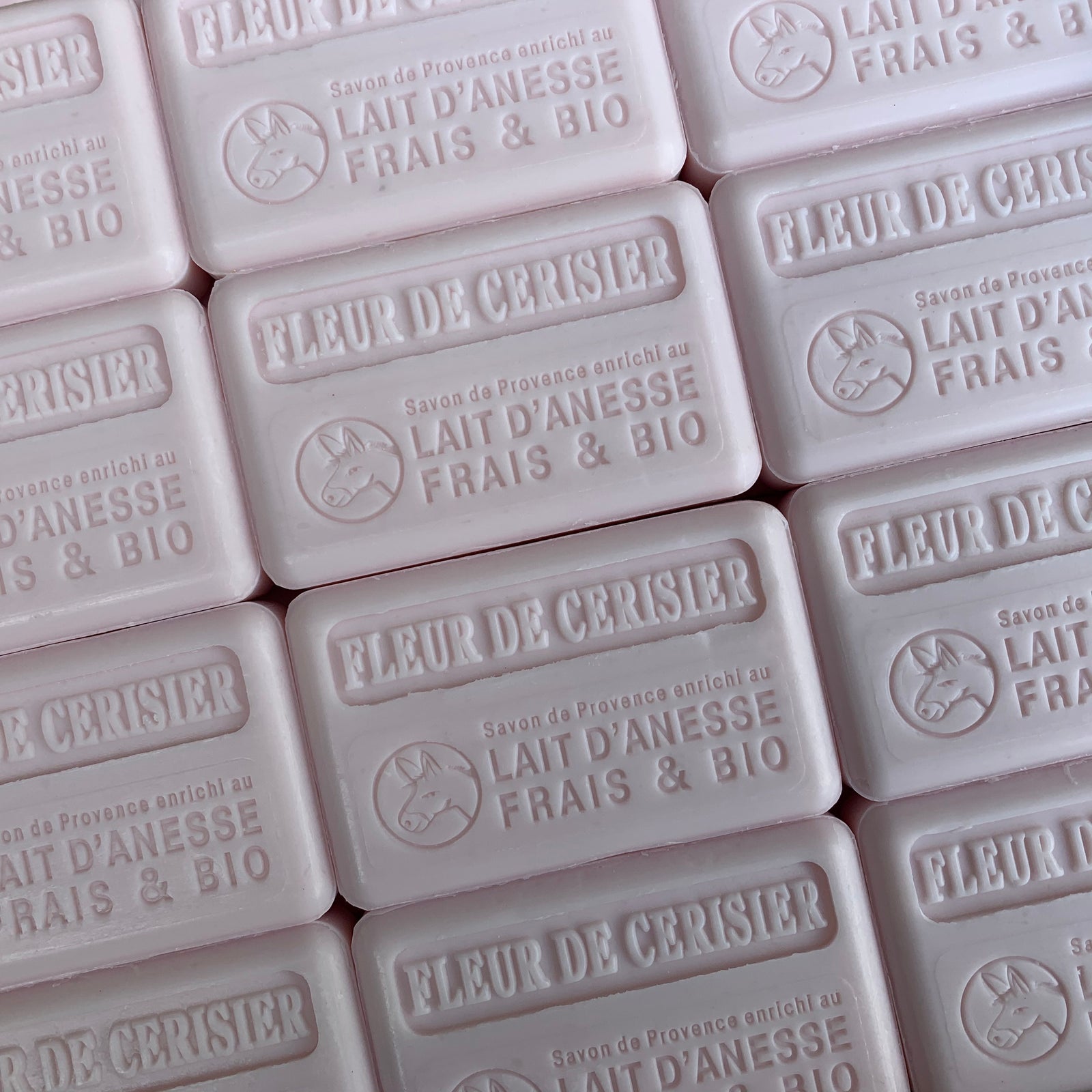 cherry blossom french donkey milk soap