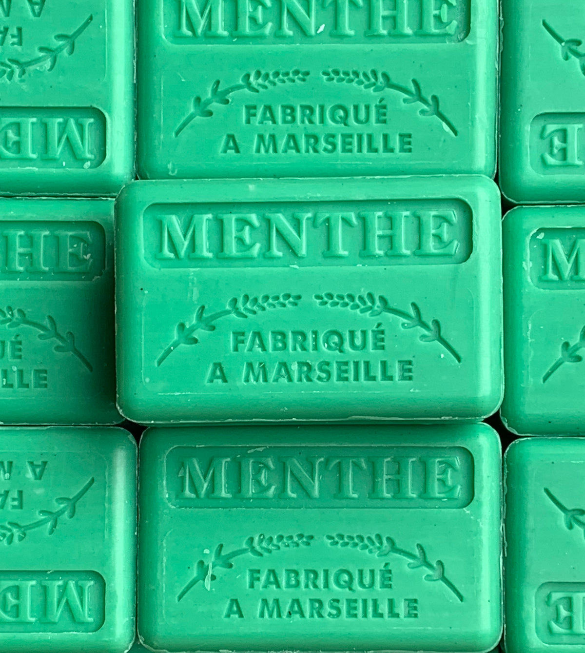 mint french soap marseille
