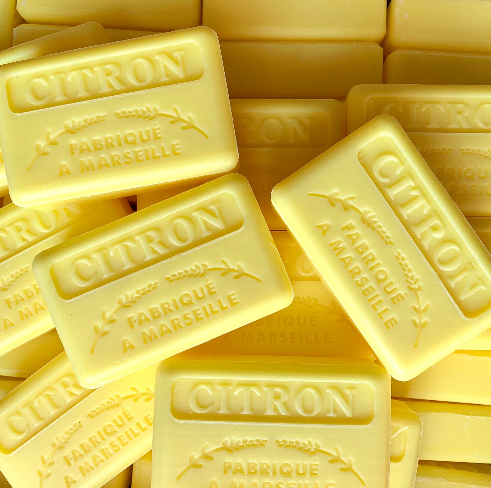 lemon citron french soap