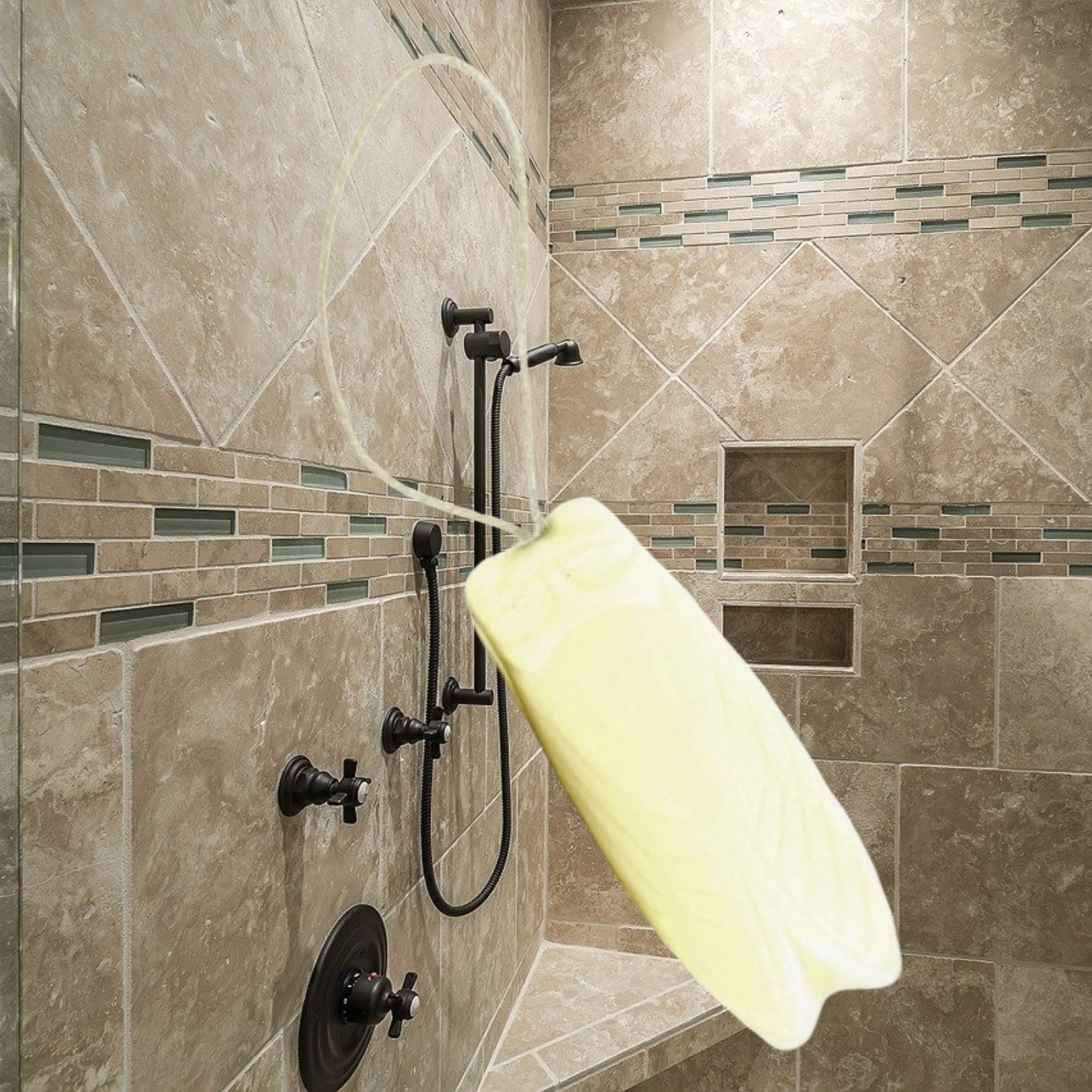 honeysuckle soap on a rope