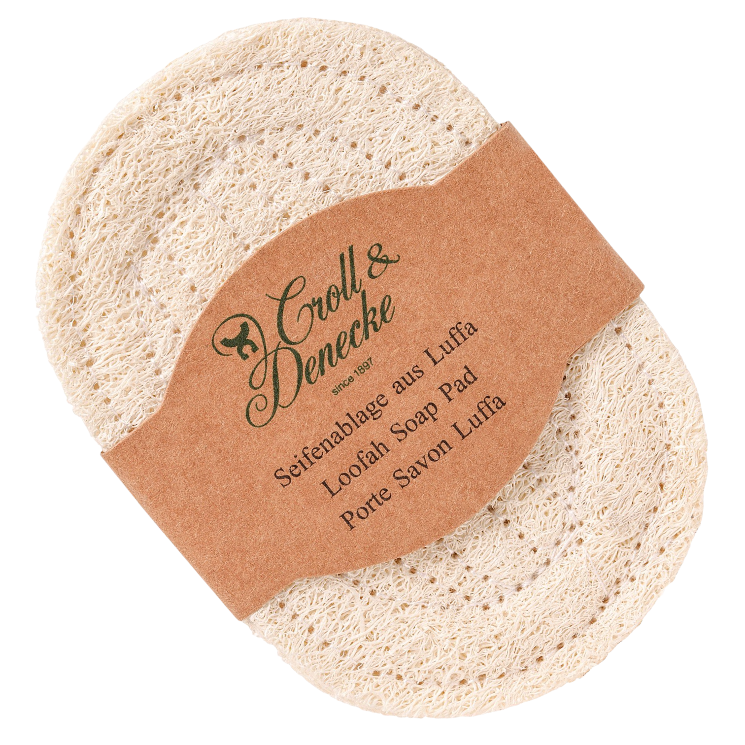 loofah soap dish and scrub