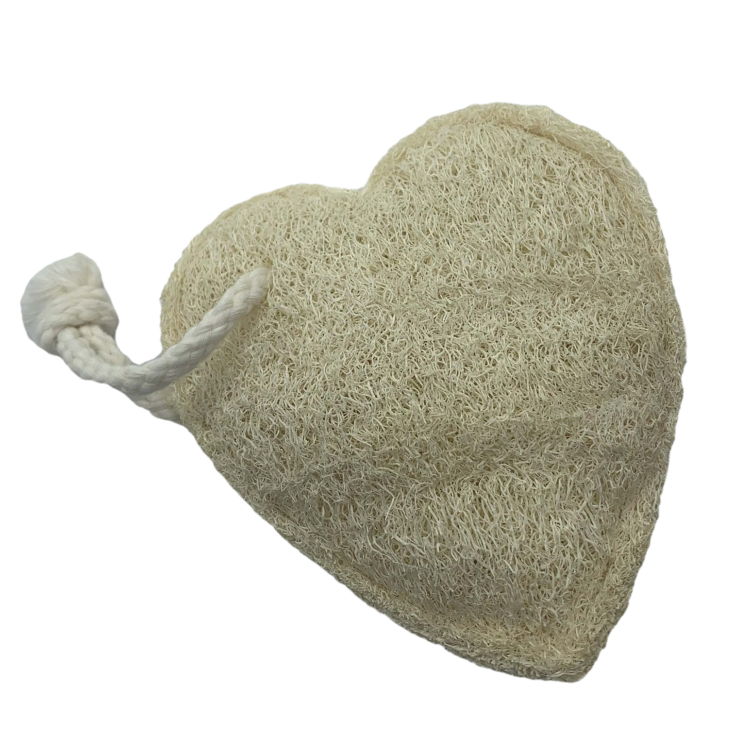 loofah heart scrub