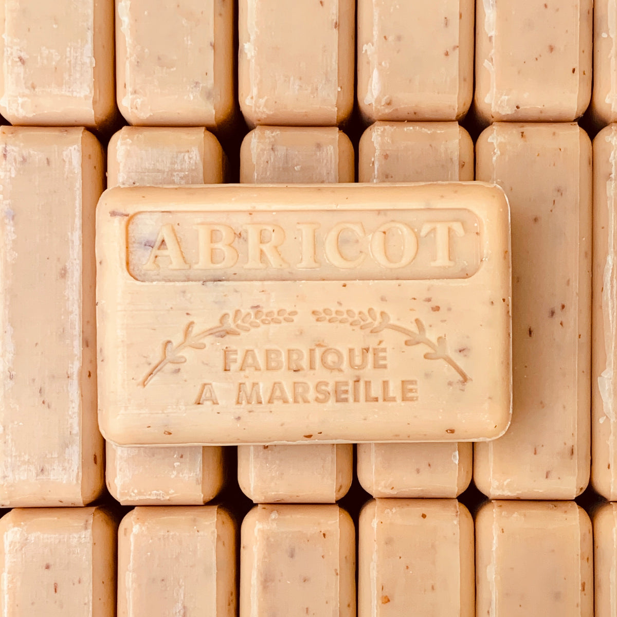 apricot exfoliating french soap