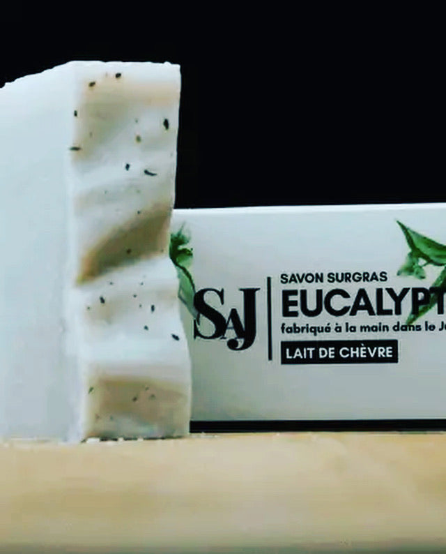 goats milk and eucalyptus soap