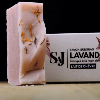 lavender goats milk soap
