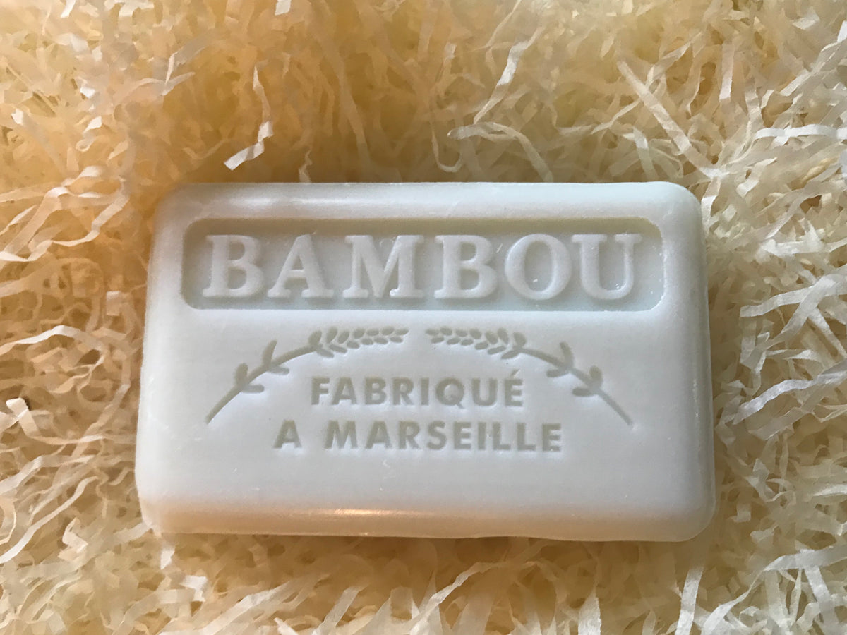 125G Savon De Marseille Bamboo French Soap Bar