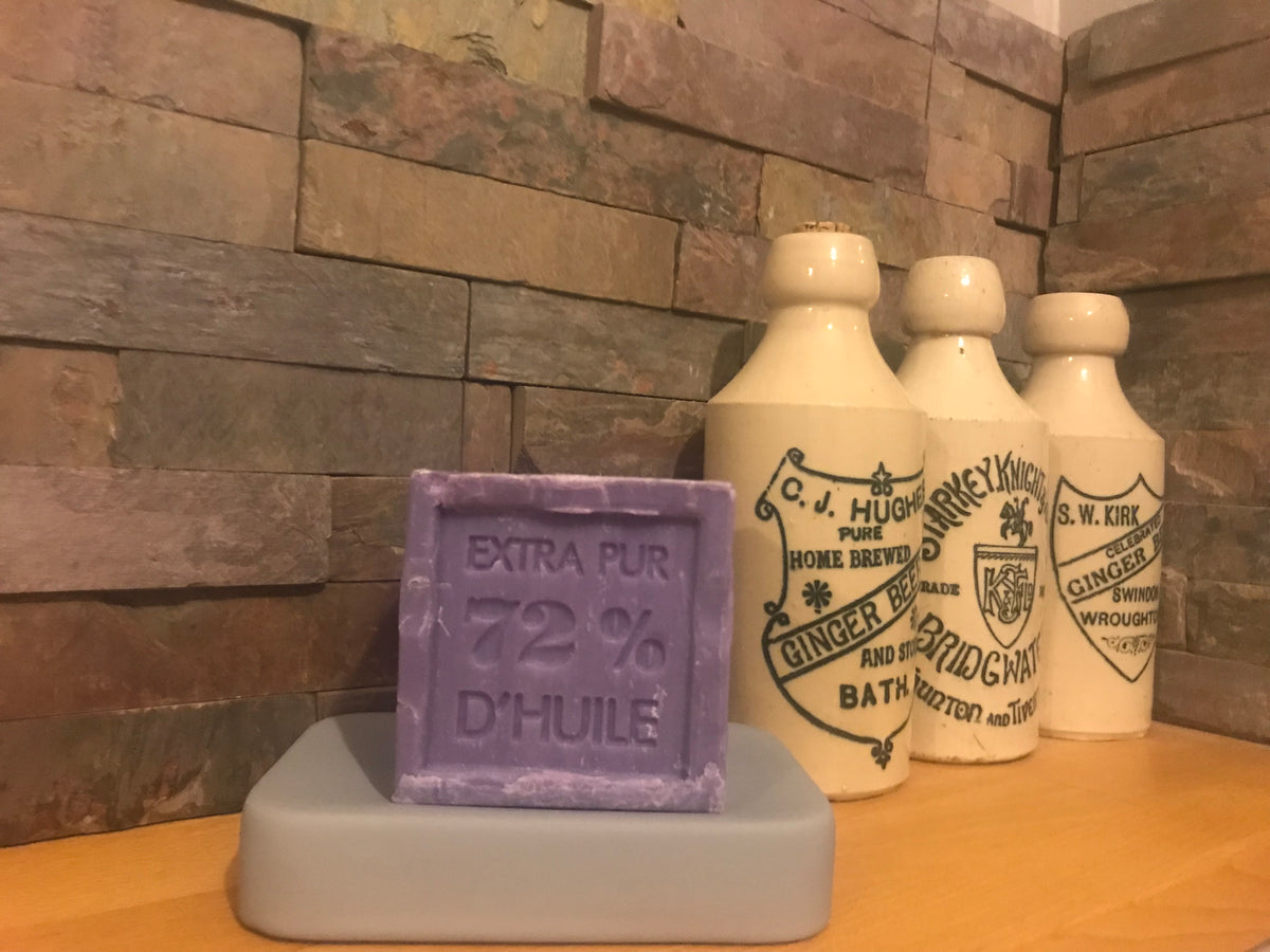 300g Savon De Marseille French Soap Cube Lavender