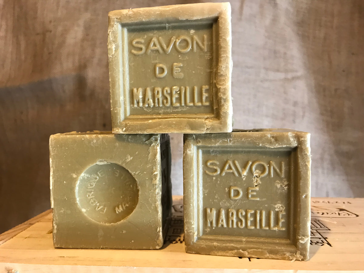 600g traditional savon de marseille cube 72% olive oil