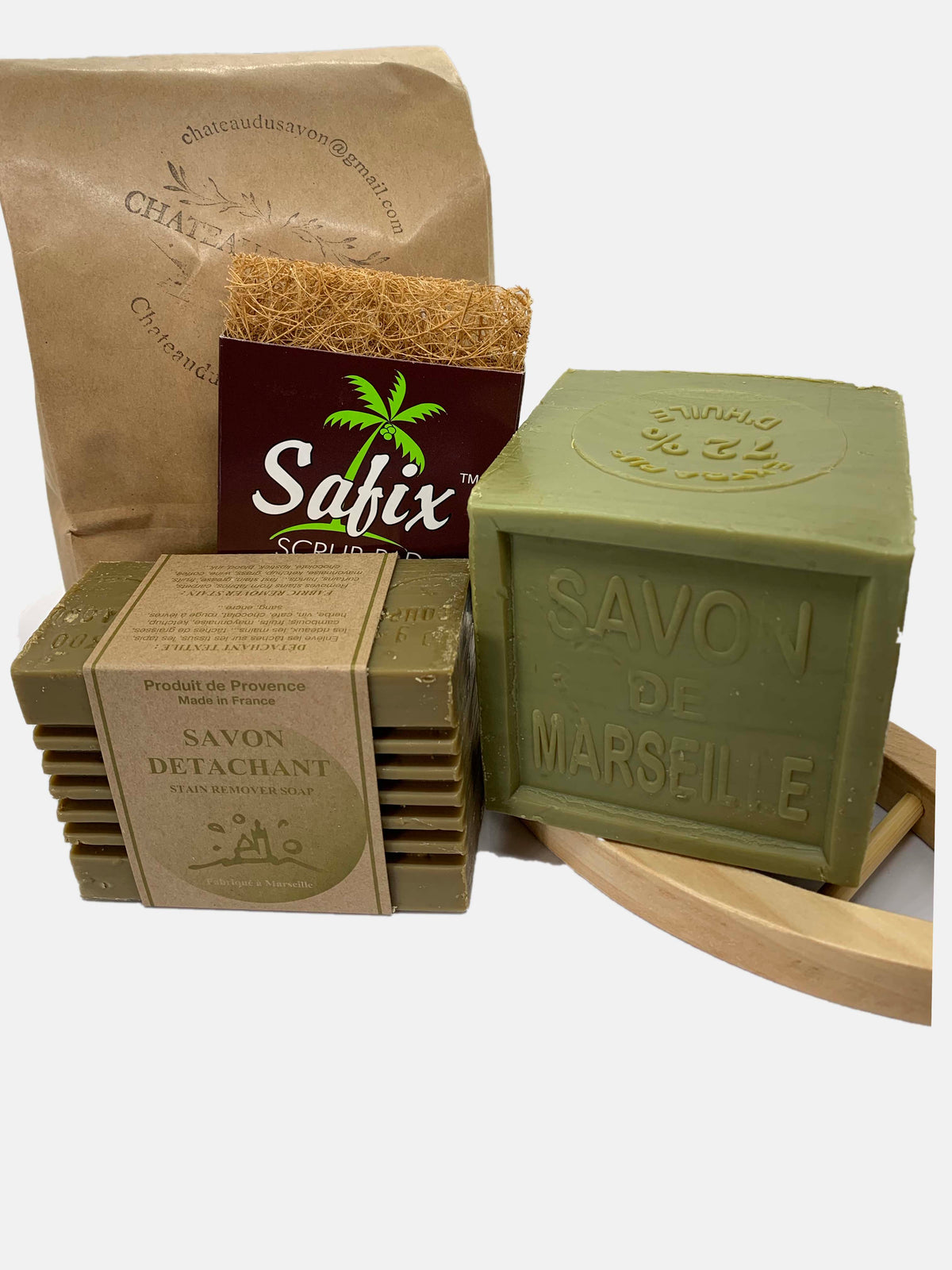 savon de marseille kitchen pack with olive oil