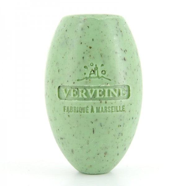 Verbena exfoliator vegan soap on a rope